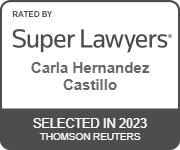 Rate by Super Lawyer Carla Hernandez Castillo Selected in 2023 thomson reuters